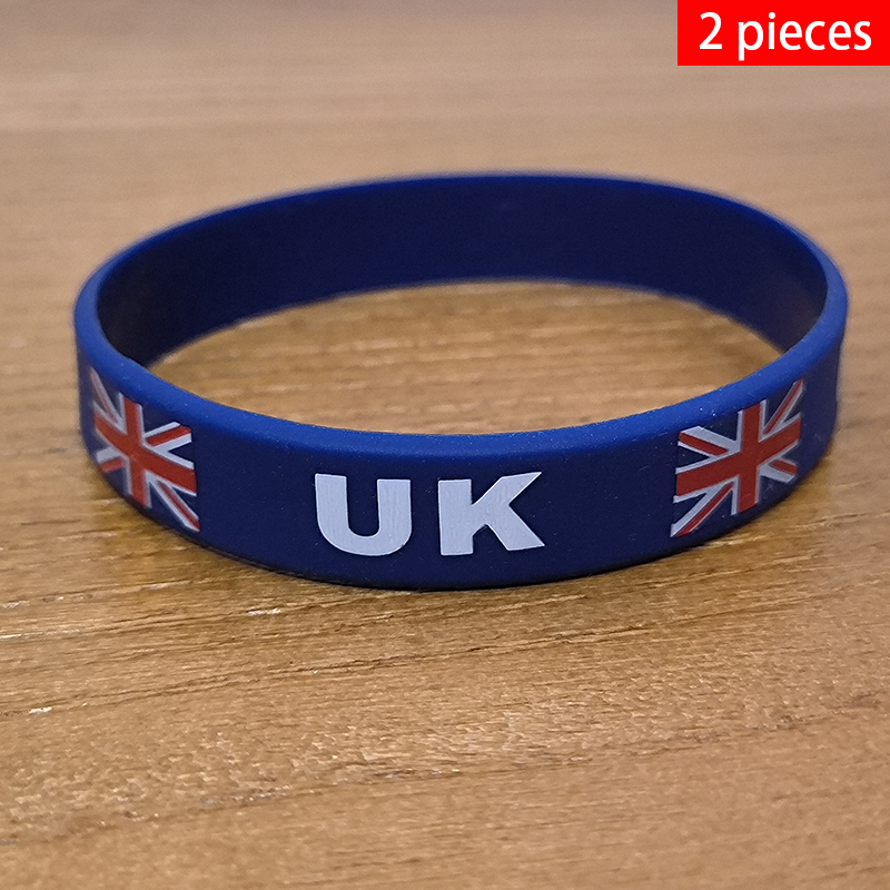Men'S Accessories Uk - 2 buah gelang bendera nasional Inggris