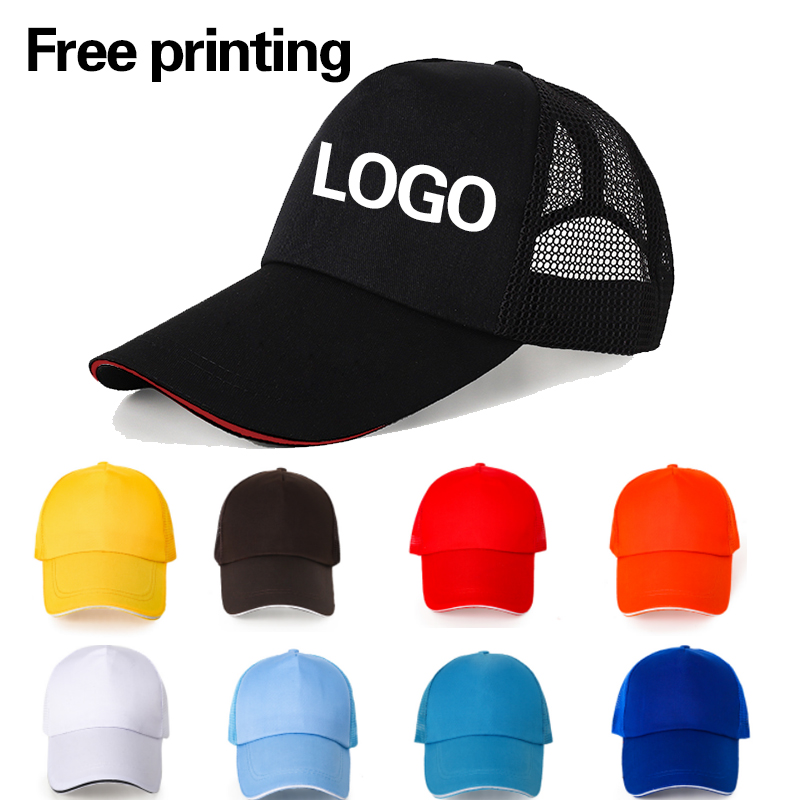 Men Accessories H&M - Topi Pria Wanita Custom Cetak Logo