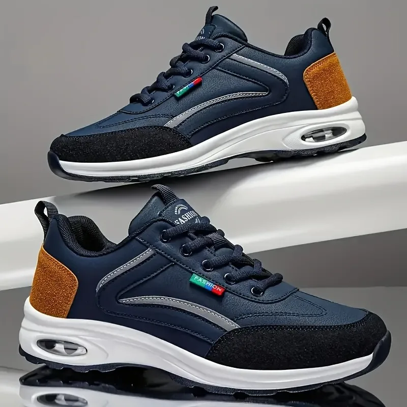 Men Accessories H&M - Sepatu Hiking Outdoor Pria Bernapas, Anti-Shock,