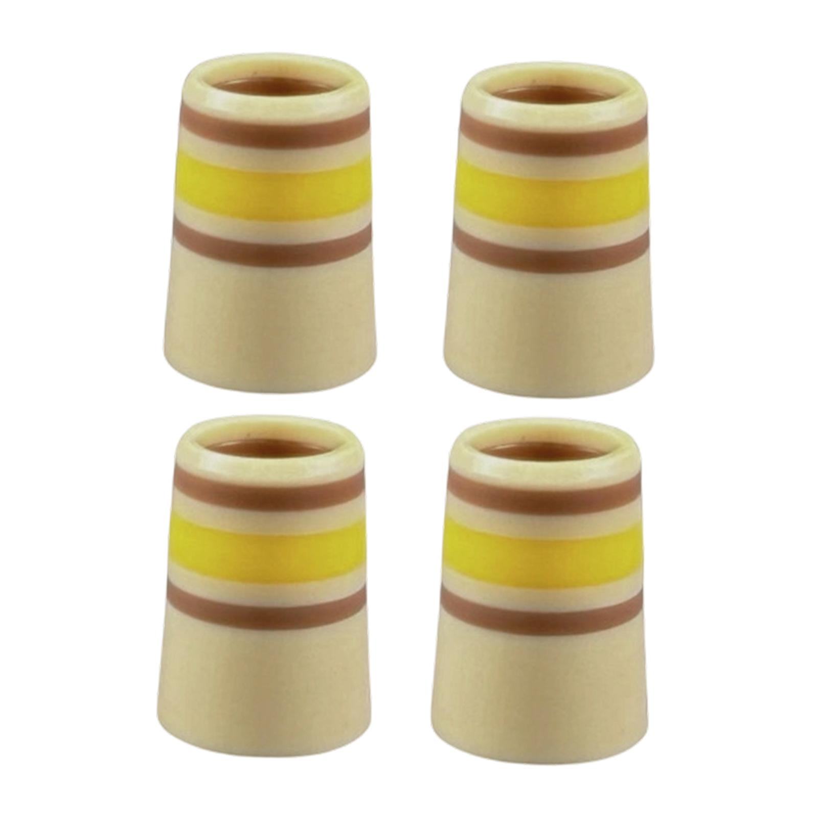 Men Accessories Tips - 4 Buah Tutup Ujung Ferrule Golf,