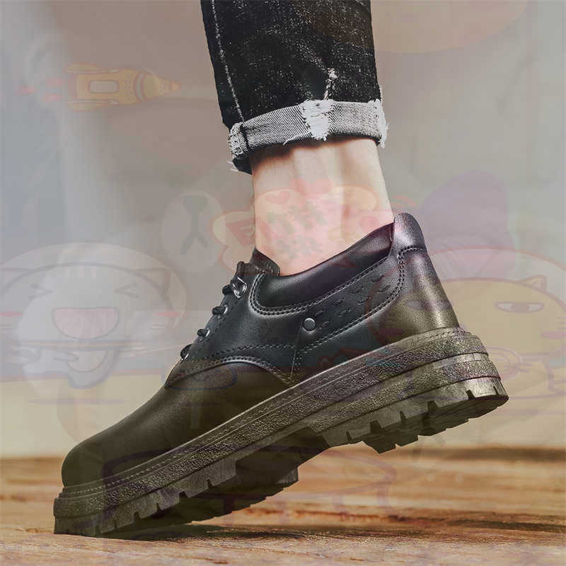 Men'S Accessories Uk - Sepatu Pria Tenis Pelatih Fashion Kulit