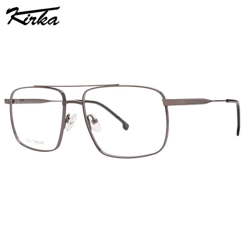 Men Accessories Tips - Kirka Pria Titanium Kebesaran Persegi Panjang