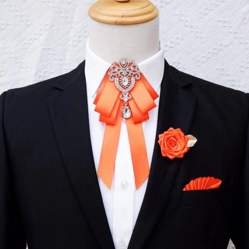 Men'S Accessories Uk - Berlian imitasi mewah Inggris bisnis perjamuan