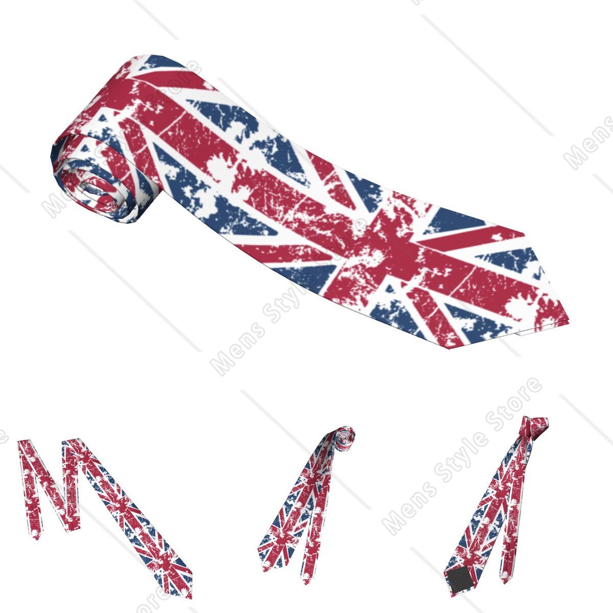 Dasi Leher Pria Wanita Motif U - Men'S Accessories Uk ulasan dan harga