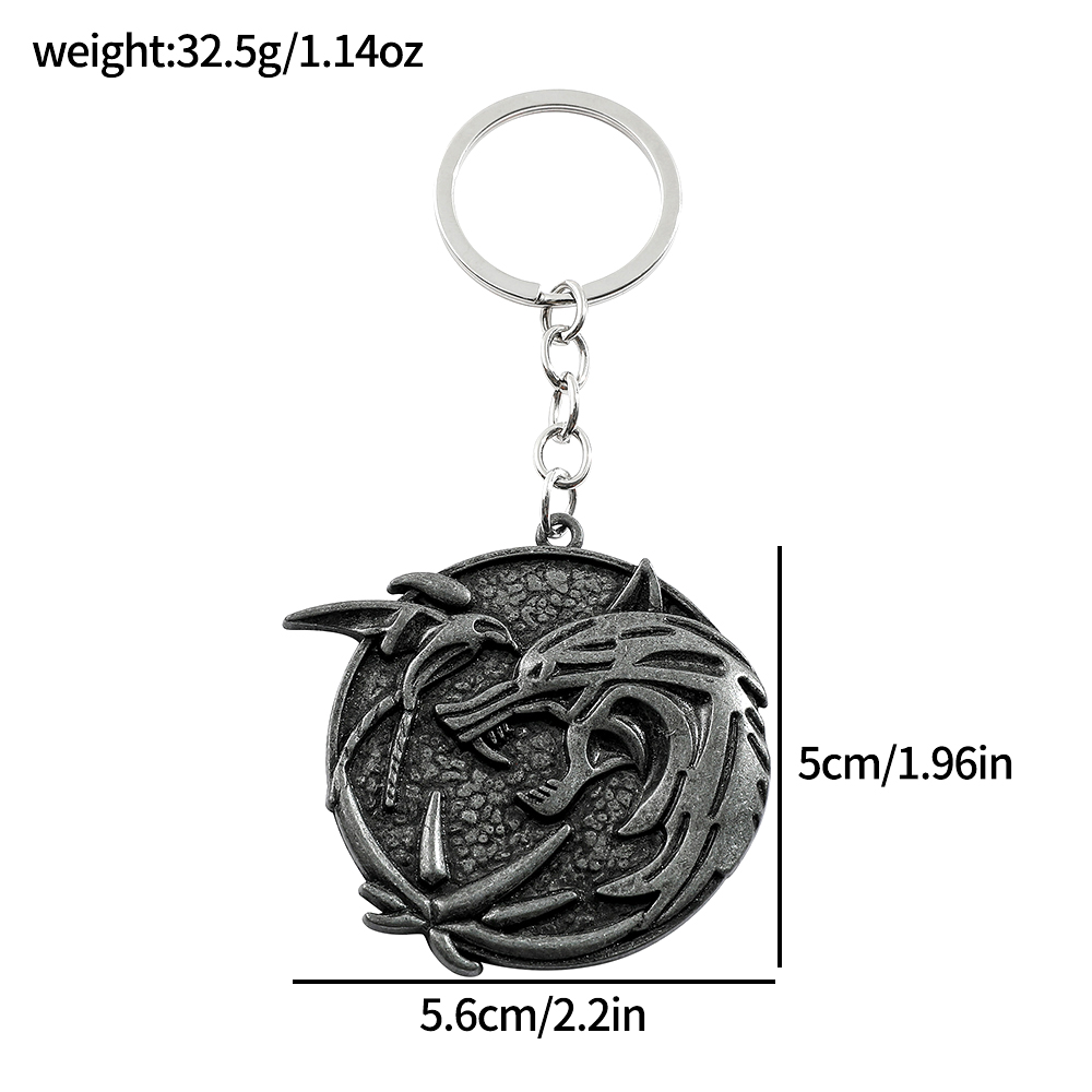 Gantungan Kunci Kepala Serigal - Men Accessories Pendant ulasan dan harga