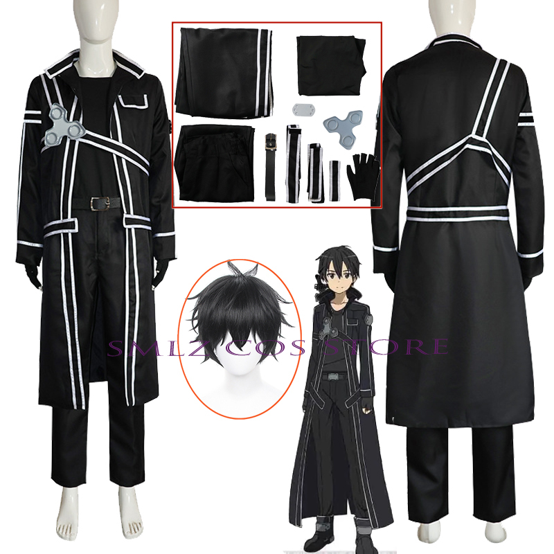 Kazuto Kirigaya Cosplay Anime  - Men Accessories Online ulasan dan harga
