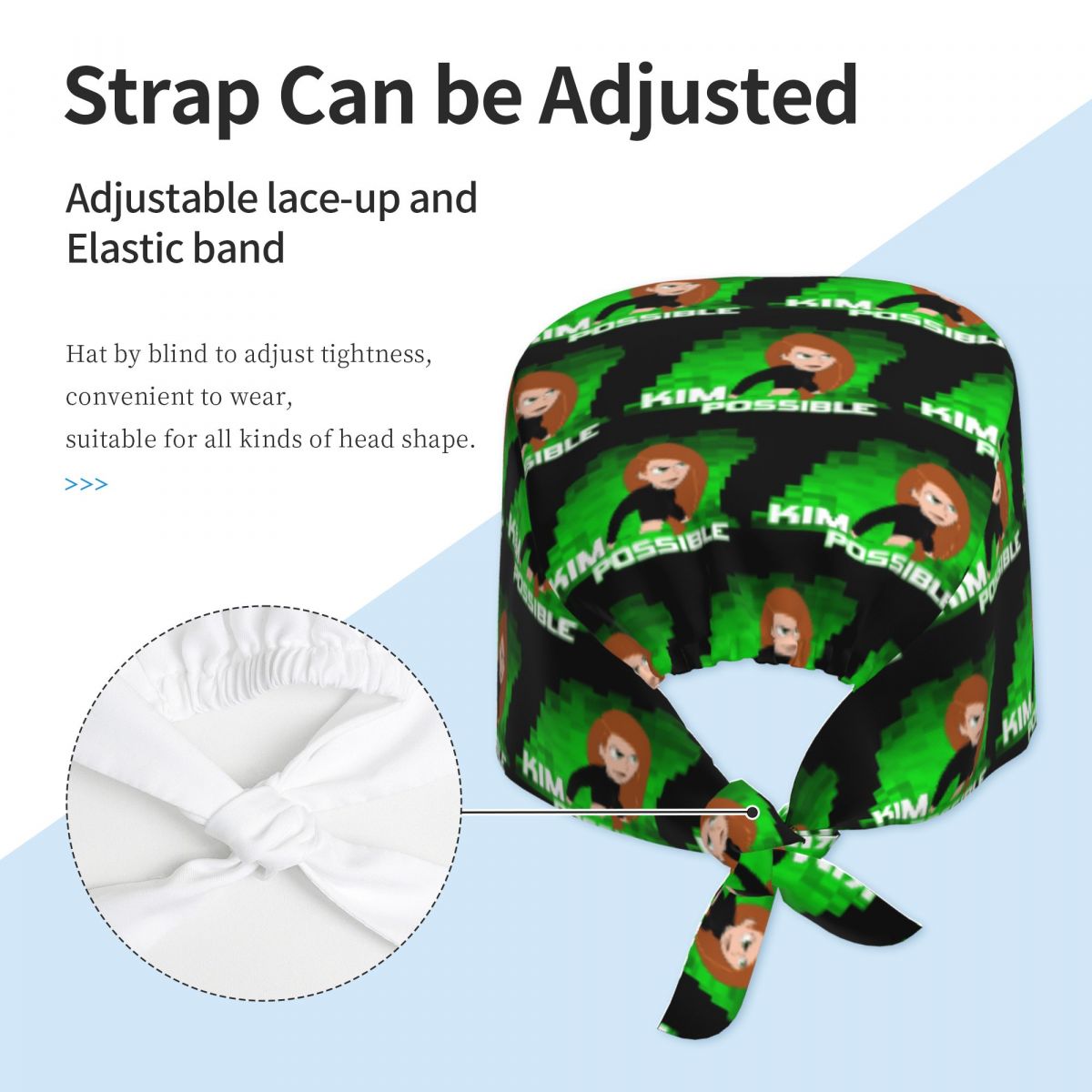 Kim Possible Anime Green Light - Men Accessories H&M ulasan dan harga